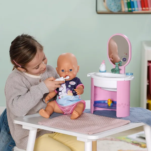 Изображение товара Набор аксессуаров для куклы Baby Born Умывальник с аксессуарами / 69135