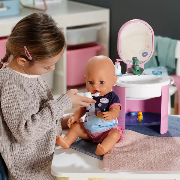 Изображение товара Набор аксессуаров для куклы Baby Born Умывальник с аксессуарами / 69135