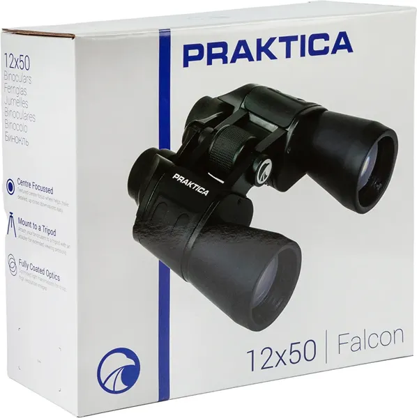 Изображение товара Бинокль Praktica Falcon 12x50 / 11112500 (черный)
