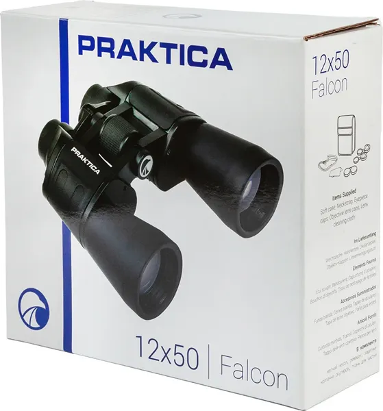 Изображение товара Бинокль Praktica Falcon 12x50 / 11112500 (черный)
