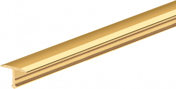 Изображение товара Порог Profiling Т-образный ПТ-13 (2.7м, золото глянец)