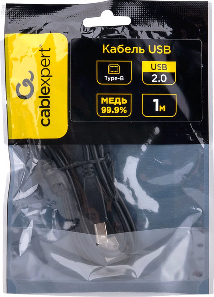 Изображение товара Кабель Cablexpert CCF-USB2-AMBM-1M (1м)