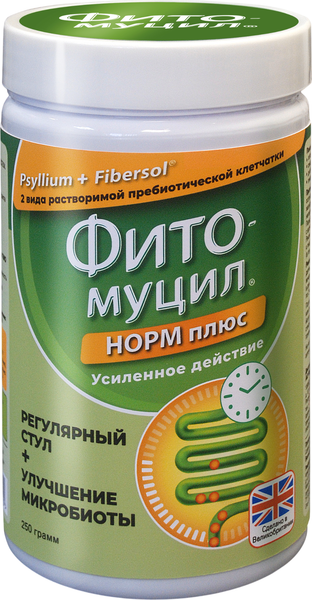 Изображение товара Пищевая добавка Фармамед Фитомуцил норм плюс (250г)