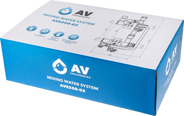 Изображение товара Насосно-смесительный узел коллектора AV Engineering AVE250-03
