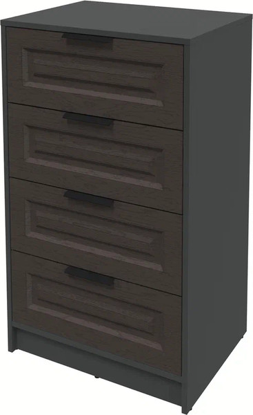 Изображение товара Комод Интерлиния Концепт КТ-К60 Деко (антрацит/дуб английский)