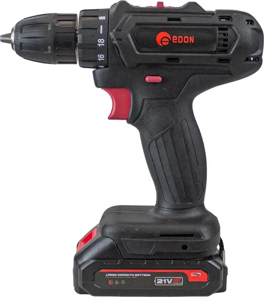 Изображение товара Аккумуляторная дрель-шуруповерт Edon AD-21C / 15419