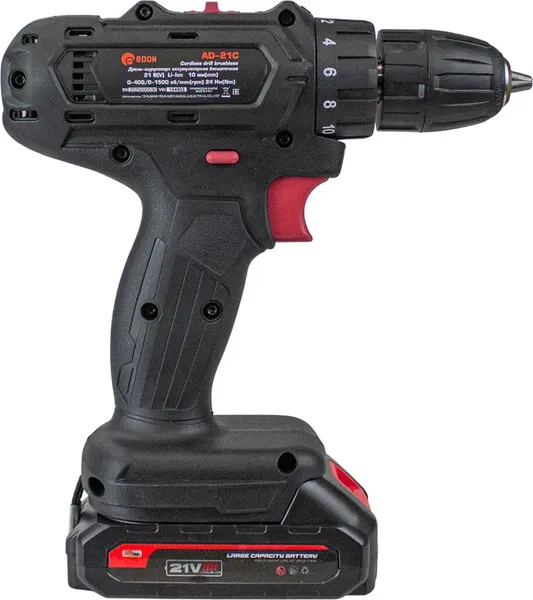 Изображение товара Аккумуляторная дрель-шуруповерт Edon AD-21C / 15419