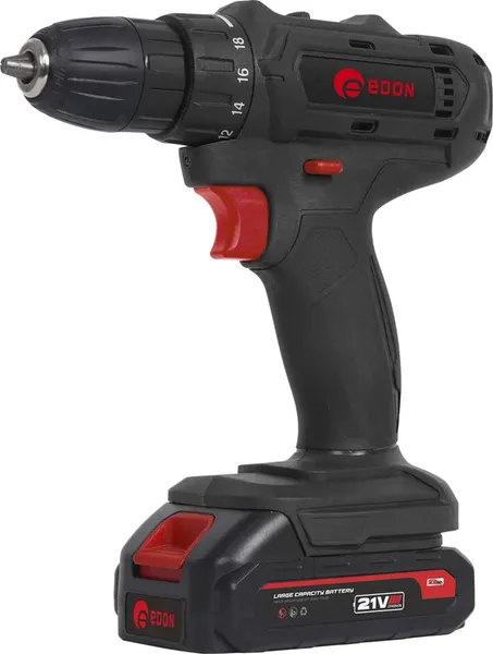 Изображение товара Аккумуляторная дрель-шуруповерт Edon AD-21C / 15419