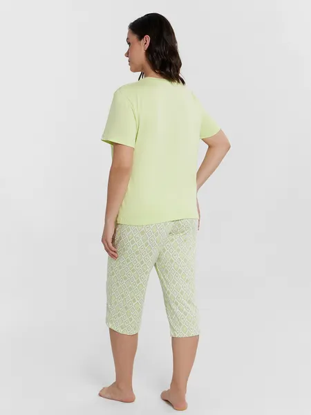Изображение товара Пижама Mark Formelle 592605 (р.164/170-108-114, лаймовый сорбет/лаймовый узор)