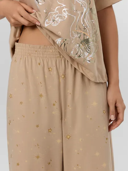 Изображение товара Пижама Mark Formelle 592600 (р.164/170-92-98, песочный/звезды на песочном)