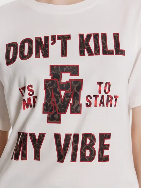 Изображение товара Пижама Mark Formelle 592536 (р.164/170-100-106, белый/шоколадный леопард)