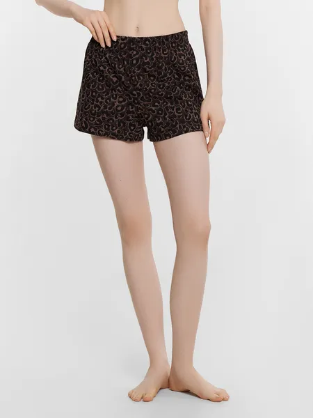 Изображение товара Пижама Mark Formelle 592536 (р.164/170-100-106, белый/шоколадный леопард)