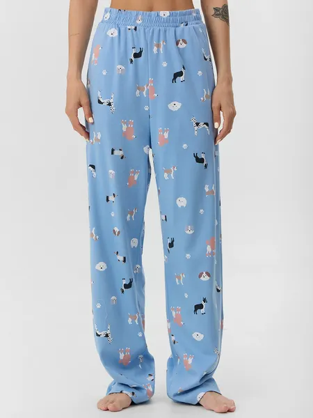 Изображение товара Пижама Mark Formelle 592528 (р.164/170-96-102, мятный лед/собачки на голубом)