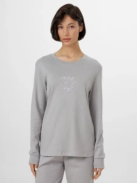 Изображение товара Комплект домашней одежды Mark Formelle 592514 (р.164/170-84-90, горошек на сером/639-D вышивка)