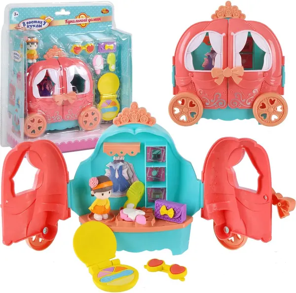 Изображение товара Кукла с аксессуарами Abtoys PT-01467 (розовый)