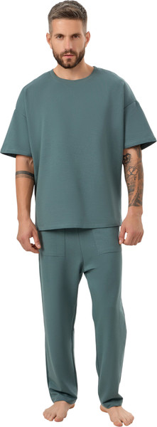 Изображение товара Комплект домашней одежды Mark Formelle 591042 (р.104-94-182/188, зеленый)