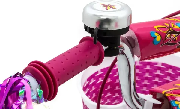 Изображение товара Детский велосипед ZigZag Foris 14 / ZG-1414 (малиновый, разобранный, в коробке)