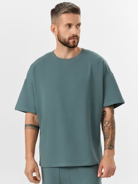 Изображение товара Комплект домашней одежды Mark Formelle 591042 (р.116-106-182/188, зеленый)