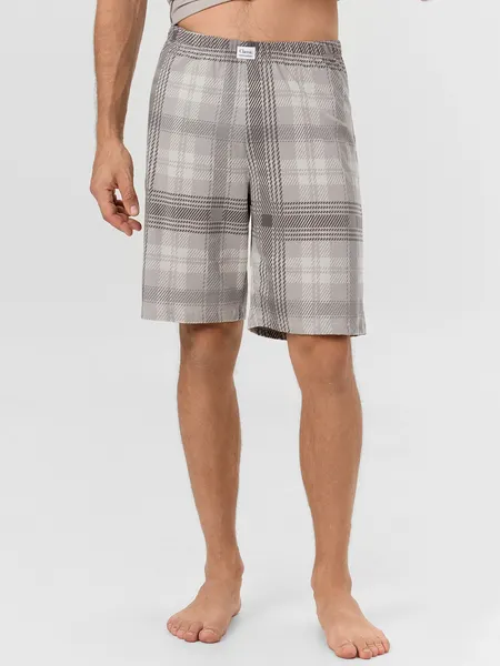 Изображение товара Комплект домашней одежды Mark Formelle 591044 (р.92-82-182/188, серый/серая клетка)