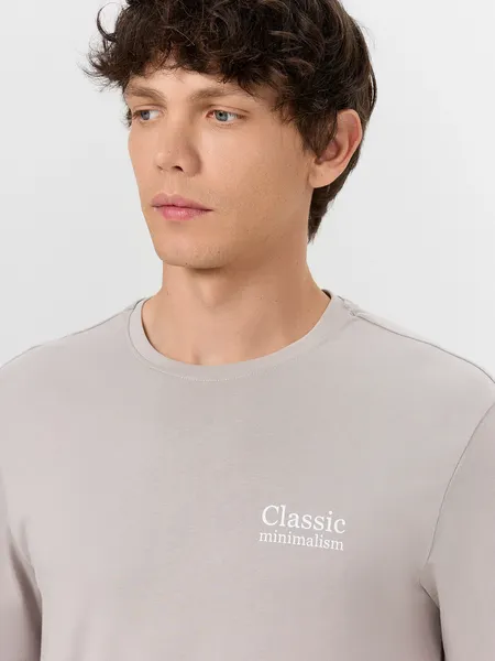 Изображение товара Комплект домашней одежды Mark Formelle 591044 (р.100-90-182/188, серый/серая клетка)