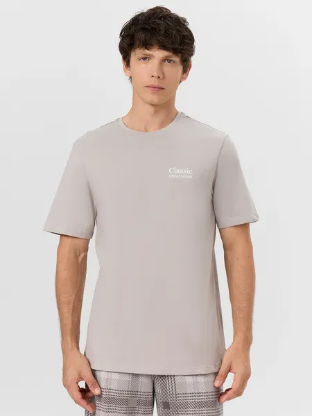 Изображение товара Комплект домашней одежды Mark Formelle 591044 (р.100-90-182/188, серый/серая клетка)