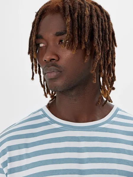 Изображение товара Комплект домашней одежды Mark Formelle 591051 (р.112-102-182/188, белая полоска на полыни/полынь)