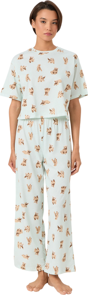 Изображение товара Пижама Mark Formelle 592444 (р.164/170-88-94, собачки на светлой мяте)