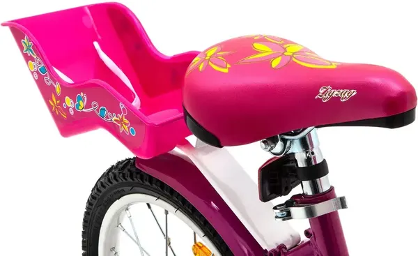 Изображение товара Детский велосипед ZigZag Foris 16 / ZG-1624 (малиновый, разобранный, в коробке)