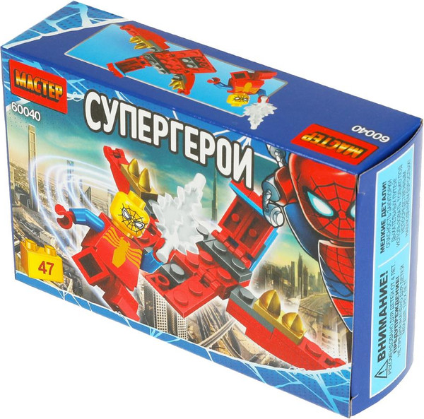 Изображение товара Конструктор Shantou Мастер супергерои / 60040-ZH