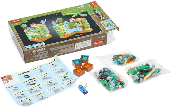 Изображение товара Конструктор Shantou Мастер мой мир / 62074-ZH