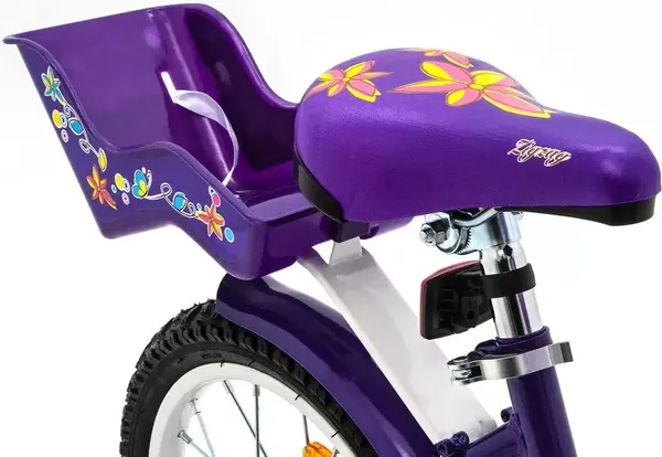 Изображение товара Детский велосипед ZigZag Foris 16 / ZG-1626 (фиолетовый, разобранный, в коробке)