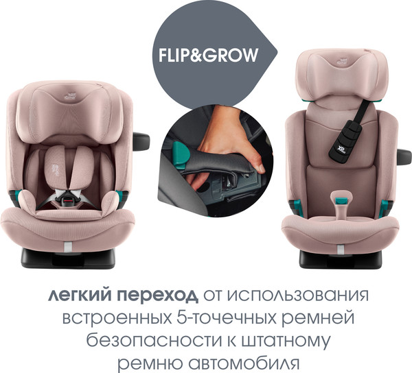 Изображение товара Автокресло Britax Romer Advansafix Pro Style (Dusty Rose)