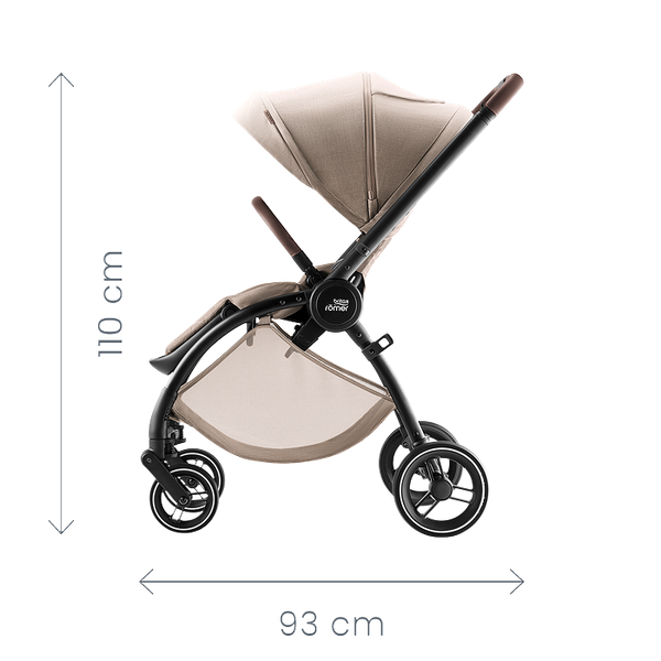 Изображение товара Детская прогулочная коляска Britax Romer Rio Style (Carbon Black)