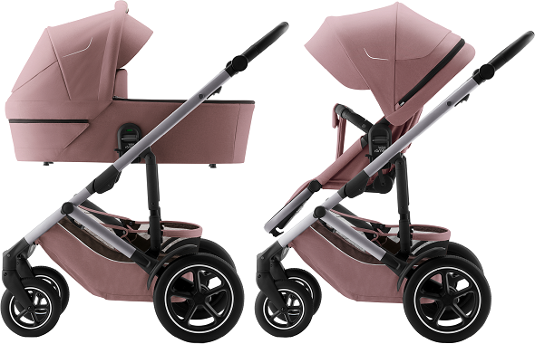 Изображение товара Детская универсальная коляска Britax Romer 2в1 Smile 5Z Classic / SM37986 (Dusty Rose)