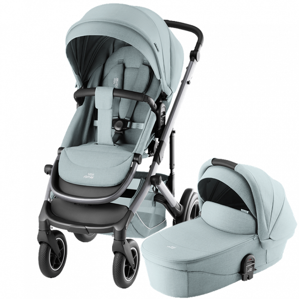 Изображение товара Детская универсальная коляска Britax Romer 2в1 Smile 5z, Style / SM37904 (Harbor Blue)