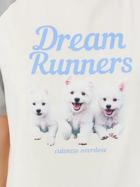 Изображение товара Пижама Mark Formelle 592631 (р.164/170-96-102, молочный/лапки на сером)