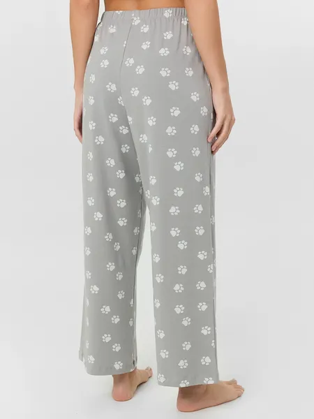 Изображение товара Пижама Mark Formelle 592631 (р.164/170-96-102, молочный/лапки на сером)