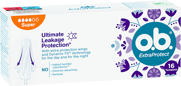 Изображение товара Тампоны гигиенические O.b. ExtraProtect Super (16шт)