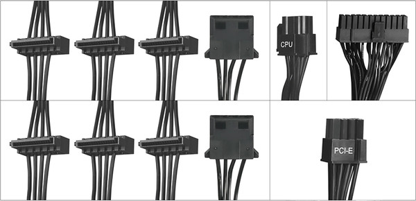 Изображение товара Блок питания для компьютера Digma DPSU-400W-WH