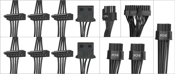 Изображение товара Блок питания для компьютера Digma DPSU-750W-WH