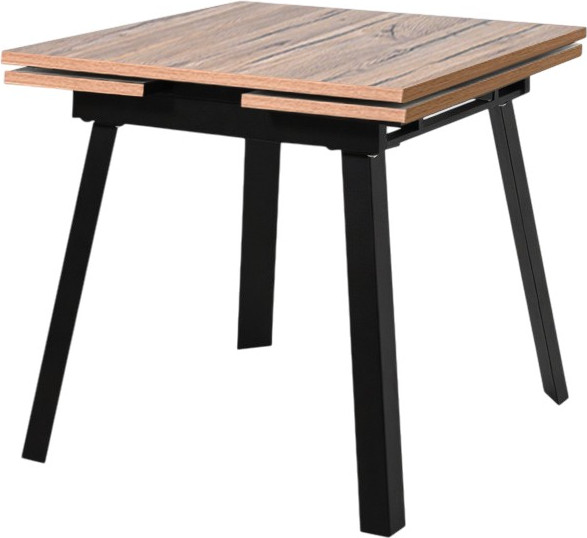 Изображение товара Обеденный стол Мир стульев Саен 54 (черный муар/дуб вотан)