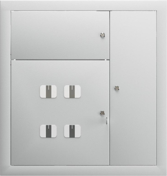 Изображение товара Корпус металлический Дрогол ЩЭ-4кв. со слаботочным отсеком / DR000101