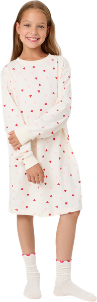 Изображение товара Сорочка детская Mark Formelle 577718 (р.122-60, сердечки на молоке)