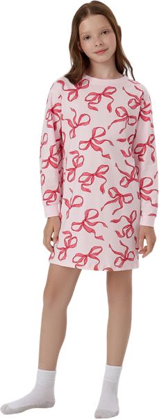 Изображение товара Сорочка детская Mark Formelle 577718 (р.140-68, бантики на розовом)