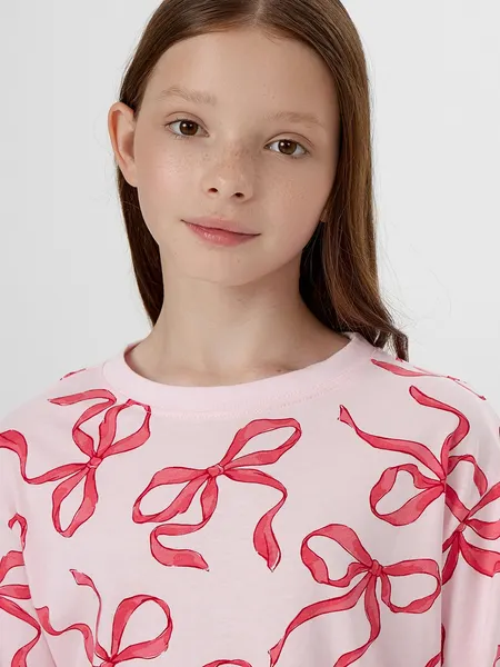 Изображение товара Сорочка детская Mark Formelle 577718 (р.158-80, бантики на розовом)