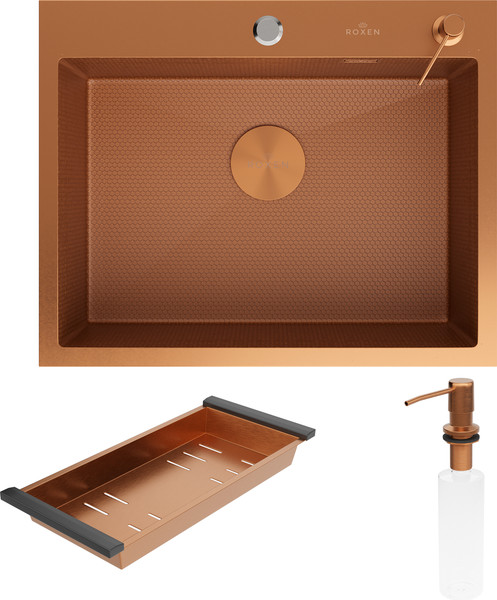 Изображение товара Мойка кухонная Roxen Snake 560220-60-BRS