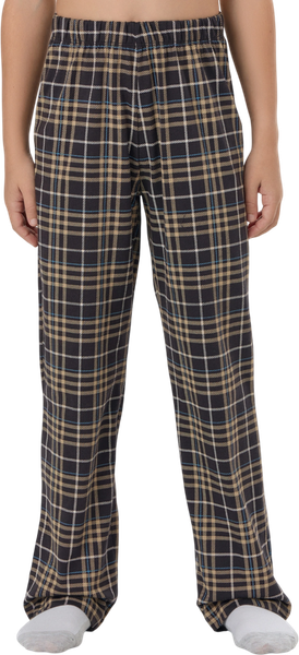 Изображение товара Штаны пижамные детские Mark Formelle 583001 (р.128-64-57, обсидиановая клетка)