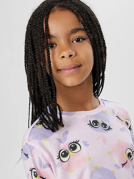 Изображение товара Пижама детская Mark Formelle 567755 (р.110-56, пушистики на розовом)