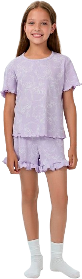 Изображение товара Пижама детская Mark Formelle 567751 (р.146-72, птички на лаванде)