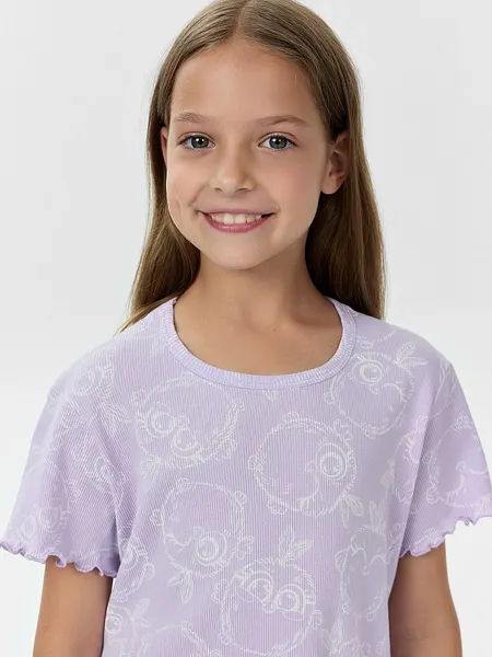 Изображение товара Пижама детская Mark Formelle 567751 (р.158-80, птички на лаванде)